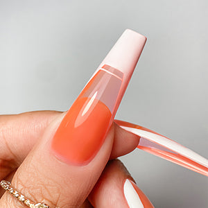  Jelly Gel Polish Colors - LDS 06 Apricot Appeal - Nude Collection by LDS sold by DTK Nail Supply