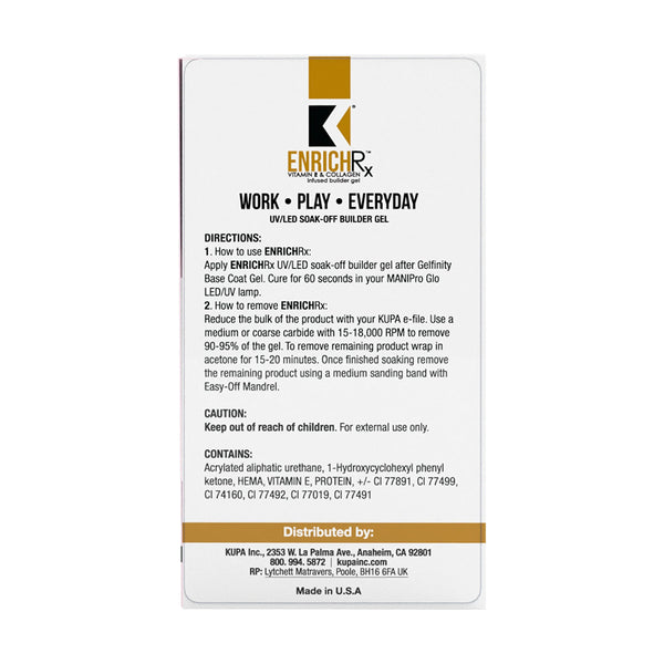  KUPA - Enrichrx Soft Pink by KUPA sold by DTK Nail Supply