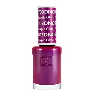 DND Nail Lacquer - 703 Purple Colors - Purple Glass by DND - Daisy Nail Designs sold by DTK Nail Supply