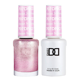  DND Gel Nail Polish Duo - 707 Pink Colors - Sweet Nothing by DND - Daisy Nail Designs sold by DTK Nail Supply