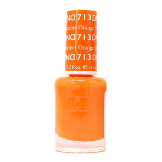 DND Nail Lacquer - 713 Orange Colors - Orange Sherbet
