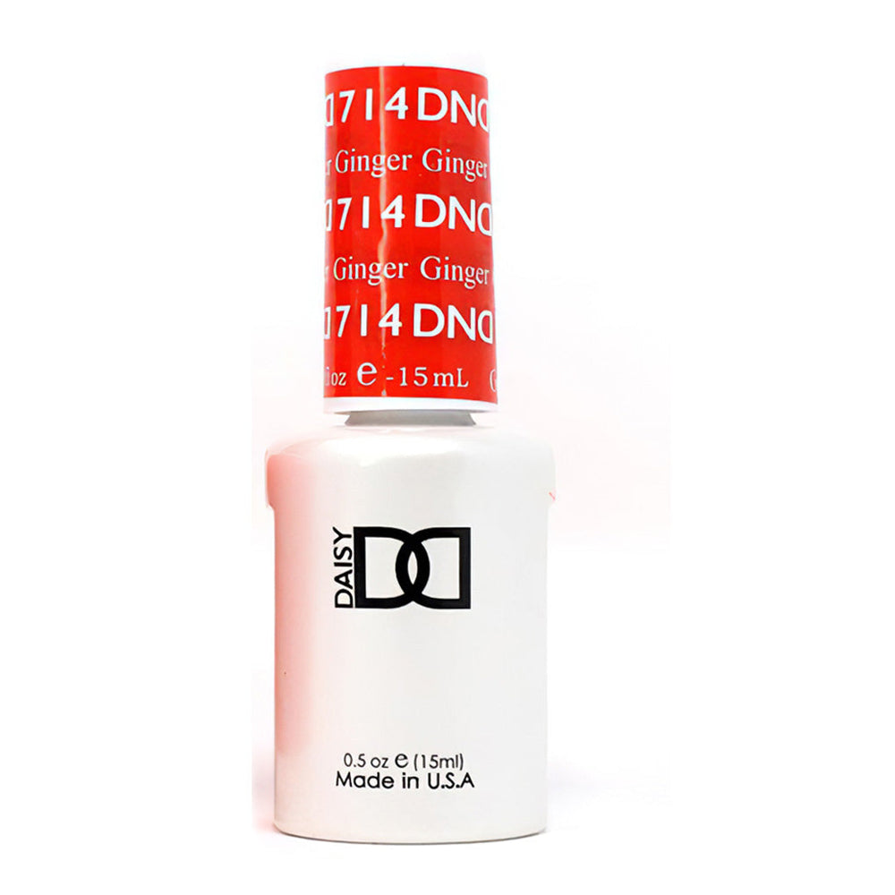 DND Gel Polish - 714 Orange Colors - Ginger by DND - Daisy Nail Designs sold by DTK Nail Supply
