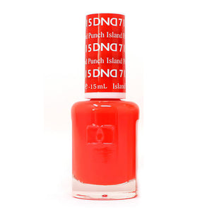 DND Nail Lacquer - 715 Orange Colors - Island Punch by DND - Daisy Nail Designs sold by DTK Nail Supply
