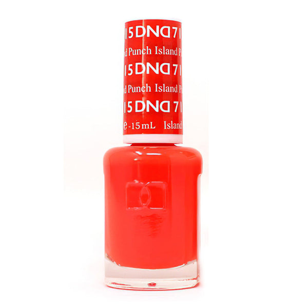 DND Nail Lacquer - 715 Orange Colors - Island Punch by DND - Daisy Nail Designs sold by DTK Nail Supply
