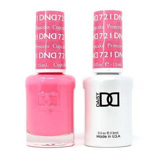  DND Gel Nail Polish Duo - 721 Pink Colors - Princess Cupcake by DND - Daisy Nail Designs sold by DTK Nail Supply