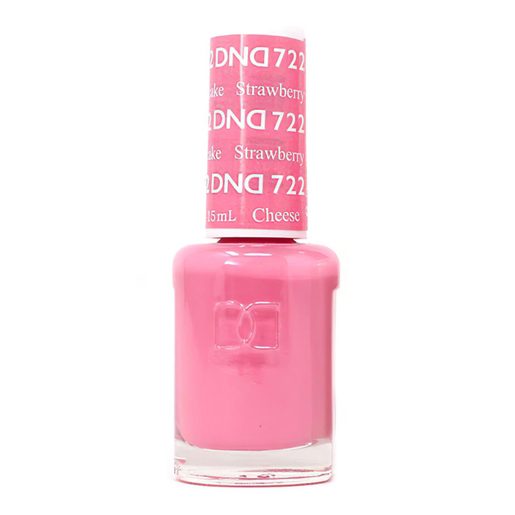 DND Nail Lacquer - 722 Pink Colors - Strawberry Cheesecake by DND - Daisy Nail Designs sold by DTK Nail Supply