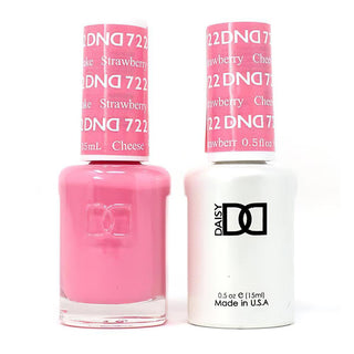  DND Gel Nail Polish Duo - 722 Pink Colors - Strawberry Cheesecake by DND - Daisy Nail Designs sold by DTK Nail Supply