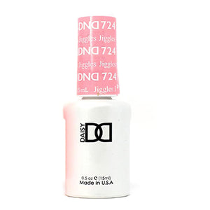 DND Gel Polish - 724 Pink Colors - Jiggles by DND - Daisy Nail Designs sold by DTK Nail Supply