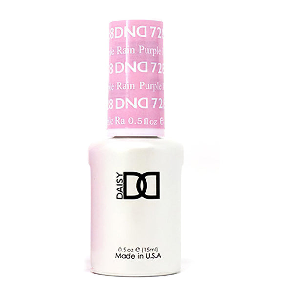 DND Gel Polish - 728 Purple Colors - Purple Rain by DND - Daisy Nail Designs sold by DTK Nail Supply