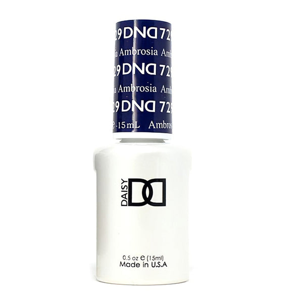DND Gel Polish - 729 Blue Colors - Ambrosia by DND - Daisy Nail Designs sold by DTK Nail Supply
