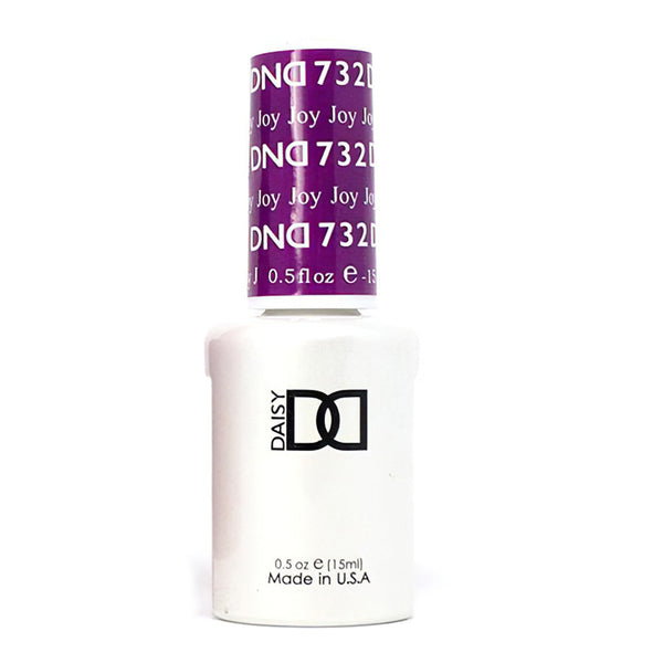 DND Gel Polish - 732 Purple Colors - Joy by DND - Daisy Nail Designs sold by DTK Nail Supply