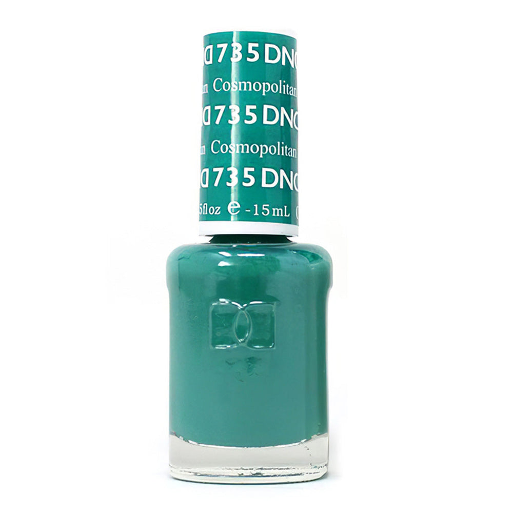DND Nail Lacquer - 735 Green Colors - Cosmopolitan by DND - Daisy Nail Designs sold by DTK Nail Supply