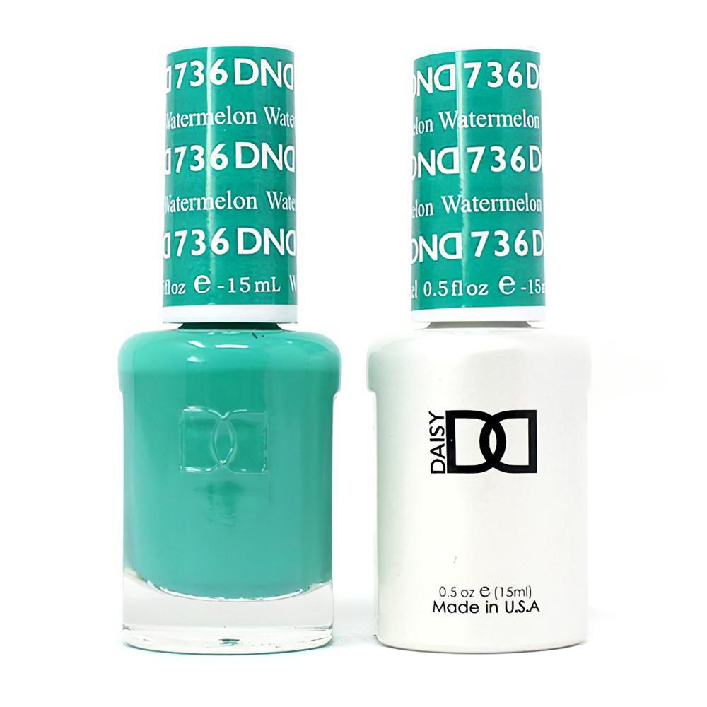  DND Gel Nail Polish Duo - 736 Watermelon by DND - Daisy Nail Designs sold by DTK Nail Supply
