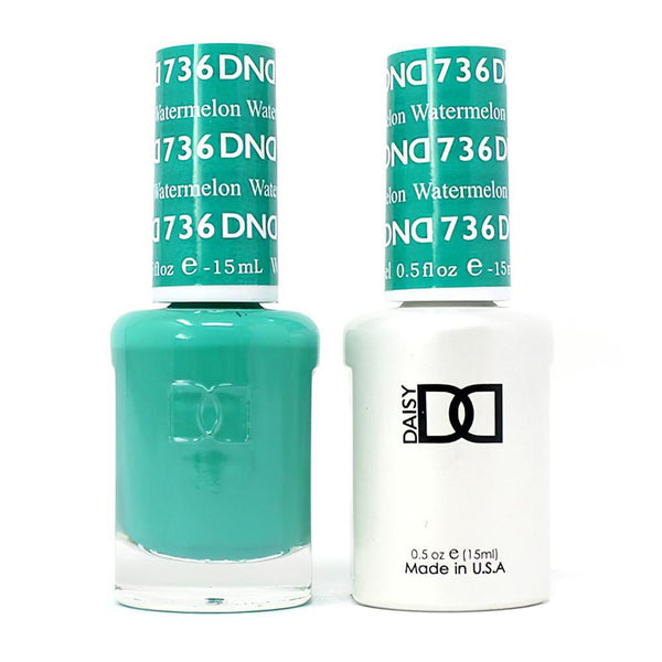  DND Gel Nail Polish Duo - 736 Watermelon by DND - Daisy Nail Designs sold by DTK Nail Supply
