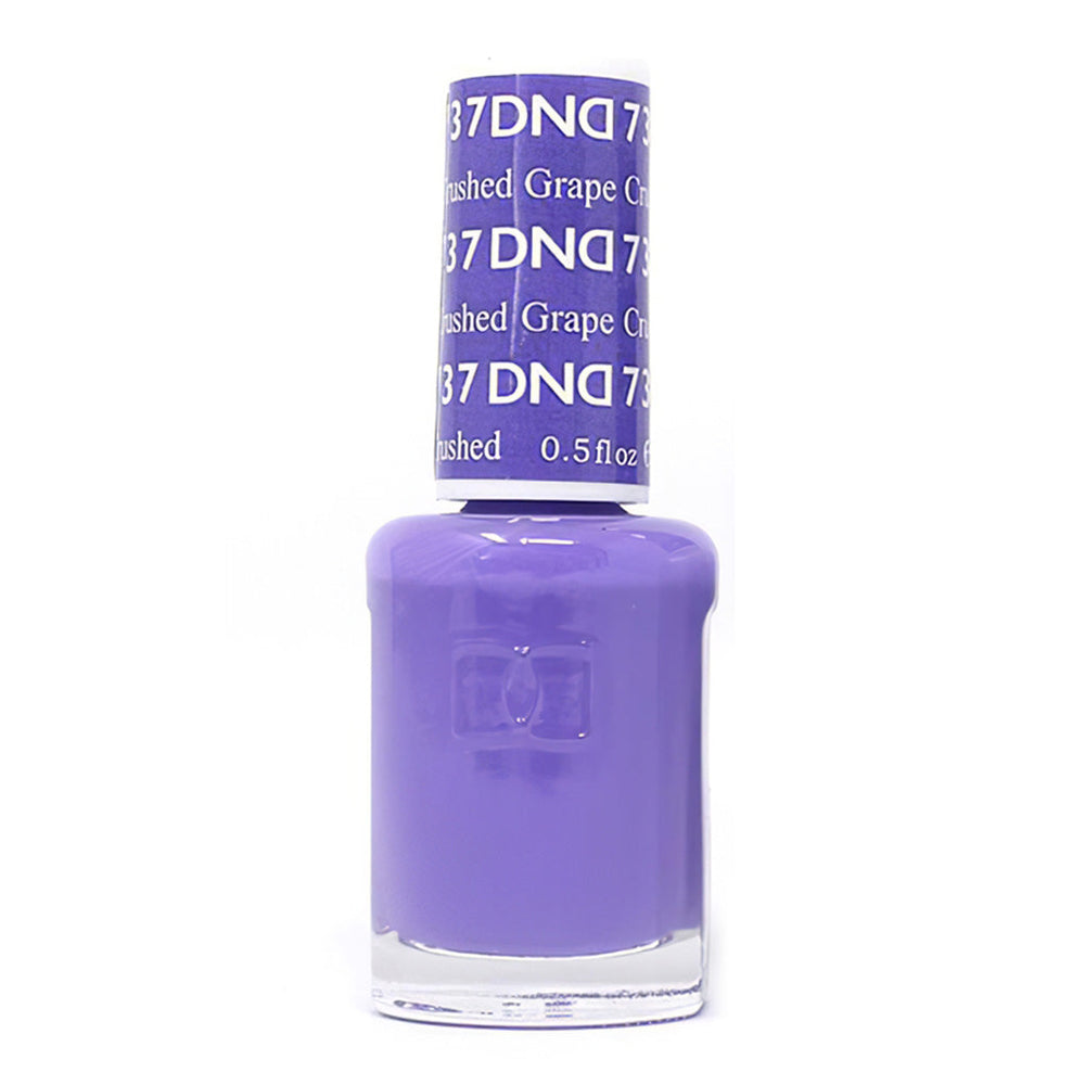DND Nail Lacquer - 737 Purple Colors - Crushed Grape by DND - Daisy Nail Designs sold by DTK Nail Supply