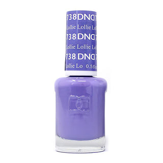 DND Nail Lacquer - 738 Purple Colors - Lollie by DND - Daisy Nail Designs sold by DTK Nail Supply