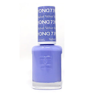 DND Nail Lacquer - 739 Purple Colors - Velvet