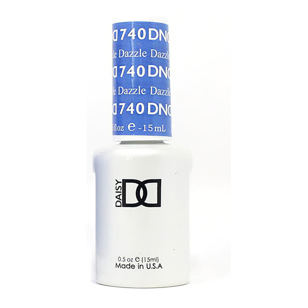 DND Gel Polish - 740 Blue Colors - Dazzle by DND - Daisy Nail Designs sold by DTK Nail Supply