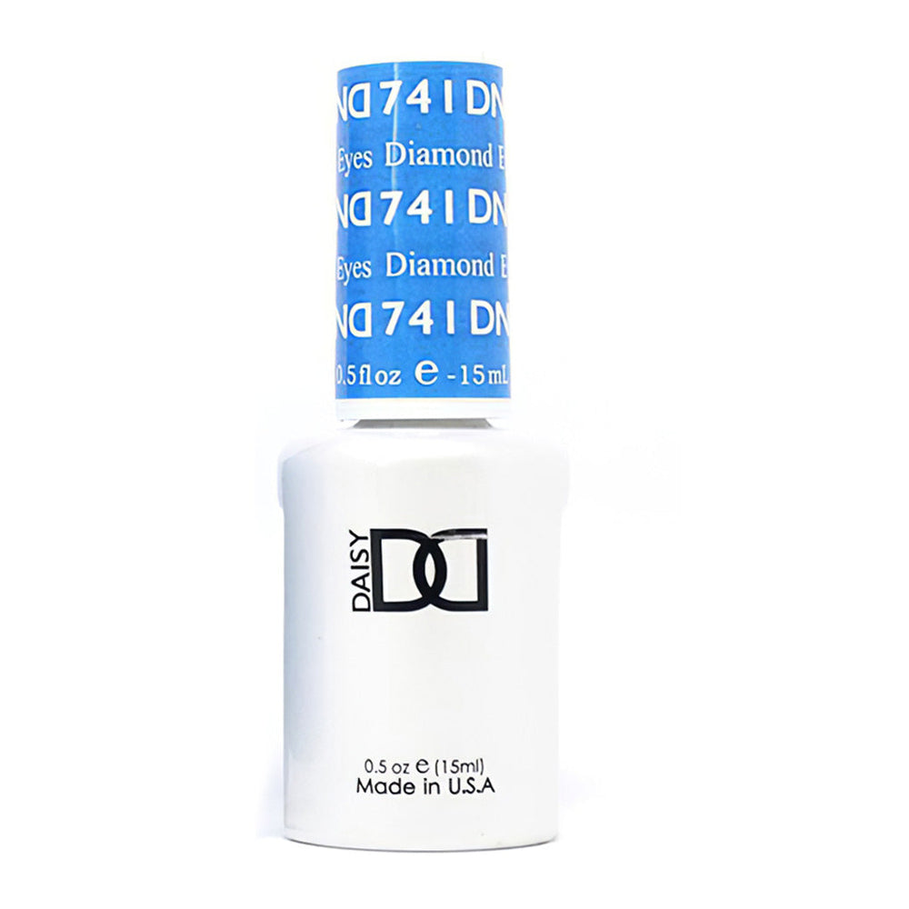 DND Gel Polish - 741 Blue Colors - Diamond Eyes by DND - Daisy Nail Designs sold by DTK Nail Supply