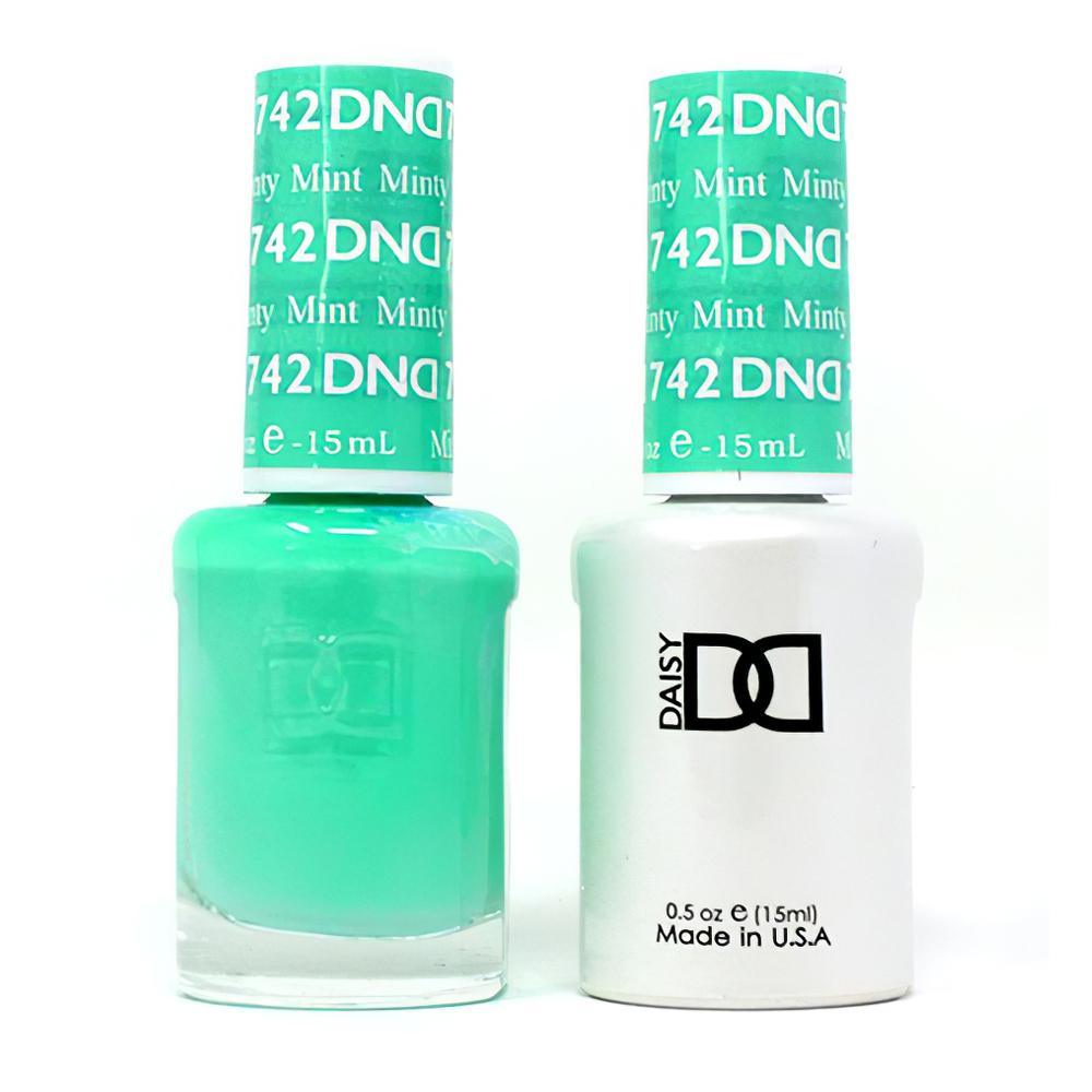  DND Gel Nail Polish Duo - 742 Minty Mint by DND - Daisy Nail Designs sold by DTK Nail Supply
