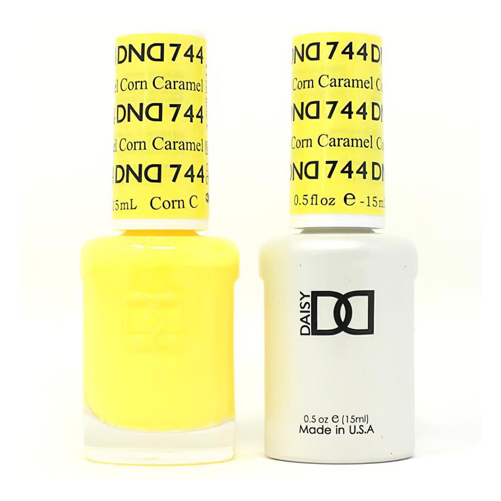  DND Gel Nail Polish Duo - 744 Caramel Corn by DND - Daisy Nail Designs sold by DTK Nail Supply