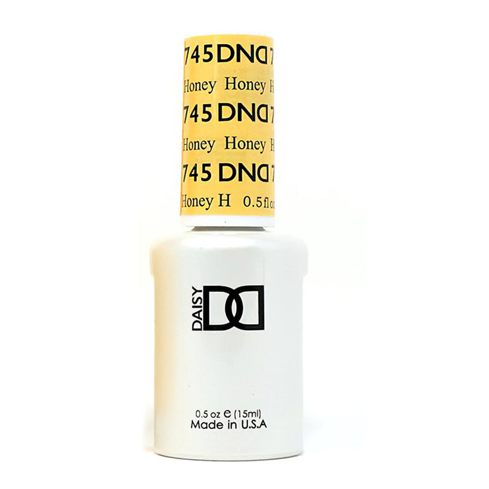 DND Gel Polish - 745 Yellow Colors - Honey by DND - Daisy Nail Designs sold by DTK Nail Supply