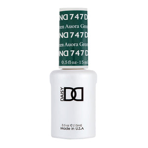 DND Gel Polish - 747 Green Colors - Aurora Green by DND - Daisy Nail Designs sold by DTK Nail Supply