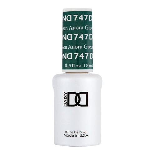 DND Gel Polish - 747 Green Colors - Aurora Green by DND - Daisy Nail Designs sold by DTK Nail Supply