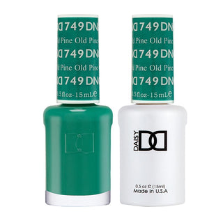  DND Gel Nail Polish Duo - 749 Green Colors - Old Pine by DND - Daisy Nail Designs sold by DTK Nail Supply