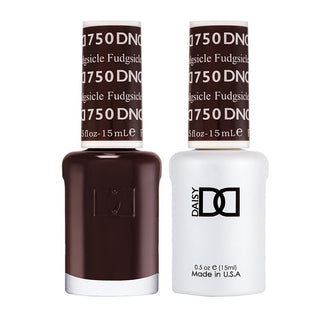  DND Gel Nail Polish Duo - 750 Brown Colors - Fudgsicle by DND - Daisy Nail Designs sold by DTK Nail Supply