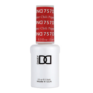DND Gel Polish - 757 Red Colors - Chilli Pepper by DND - Daisy Nail Designs sold by DTK Nail Supply