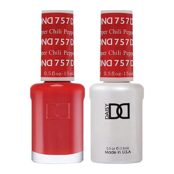  DND Holiday Gift Bundle: 7 Gel & Lacquer, 1 Base Gel, 1 Top Gel - 745, 585, 655, 668, 574, 535, 757 by DND - Daisy Nail Designs sold by DTK Nail Supply