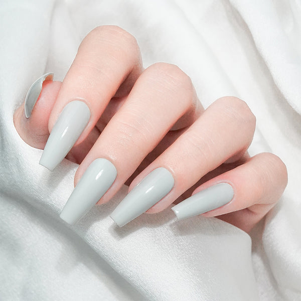  Lavis Gel Nail Polish Duo - 075 Cloudy Gray by LAVIS NAILS sold by DTK Nail Supply