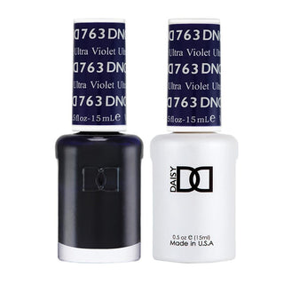 DND Gel Nail Polish Duo - 763 Purple Colors - Ultra Violet by DND - Daisy Nail Designs sold by DTK Nail Supply
