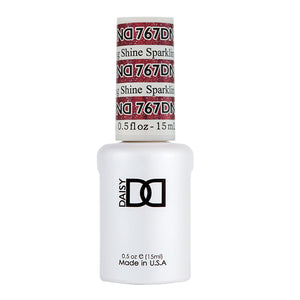 DND Gel Polish - 767 Red Colors - Sparkling Shine by DND - Daisy Nail Designs sold by DTK Nail Supply