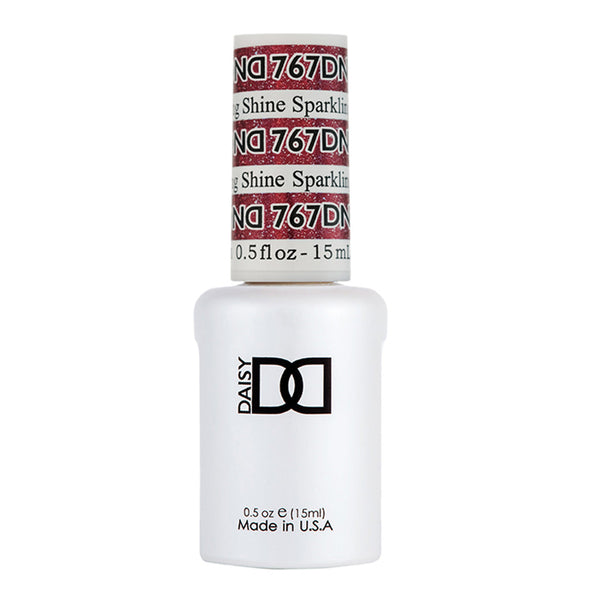 DND Gel Polish - 767 Red Colors - Sparkling Shine by DND - Daisy Nail Designs sold by DTK Nail Supply