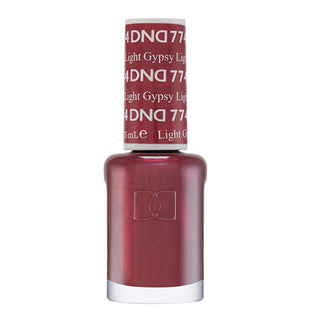 DND Nail Lacquer - 774 Red Colors - Gypsy Light by DND - Daisy Nail Designs sold by DTK Nail Supply