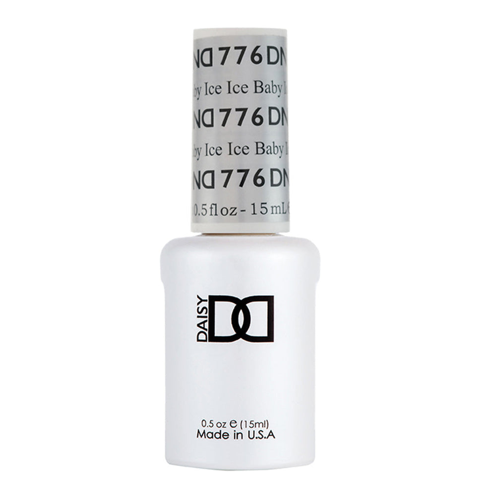 DND Gel Polish - 776 Silver Colors - Ice Ice Baby by DND - Daisy Nail Designs sold by DTK Nail Supply