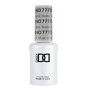 DND Gel Polish - 777 Silver Colors - Stormi by DND - Daisy Nail Designs sold by DTK Nail Supply