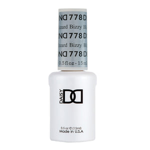 DND Gel Polish - 778 Silver Colors - Bizzy Blizzard by DND - Daisy Nail Designs sold by DTK Nail Supply