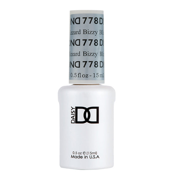 DND Gel Polish - 778 Silver Colors - Bizzy Blizzard by DND - Daisy Nail Designs sold by DTK Nail Supply