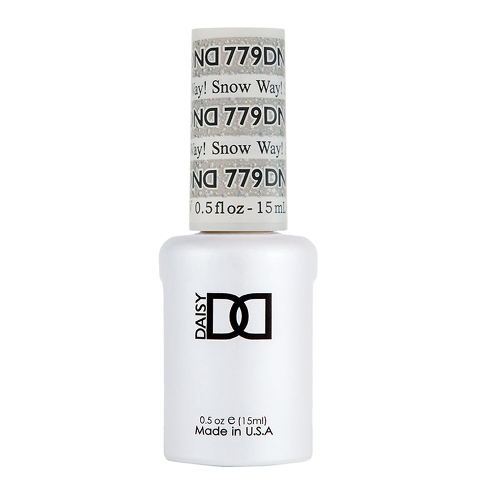 DND Gel Polish - 779 Glitter Colors - Snow Way! by DND - Daisy Nail Designs sold by DTK Nail Supply