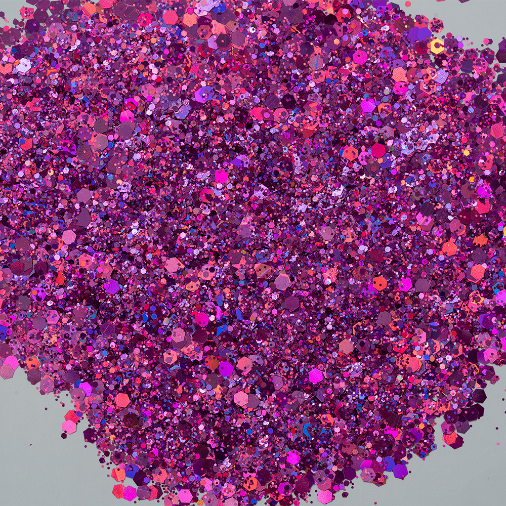  LDS Holographic Chunky Glitter Nail Art - 0.5oz DCG08 by LDS sold by DTK Nail Supply