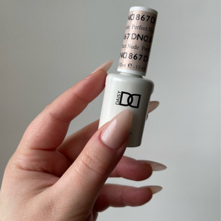 DND Gel Nail Polish Duo - 867 Perfect Nude by DND - Daisy Nail Designs sold by DTK Nail Supply