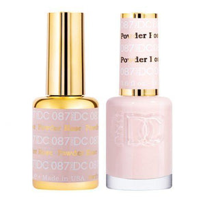  DND DC Gel Nail Polish Duo - 087 Rose Powder by DND DC sold by DTK Nail Supply