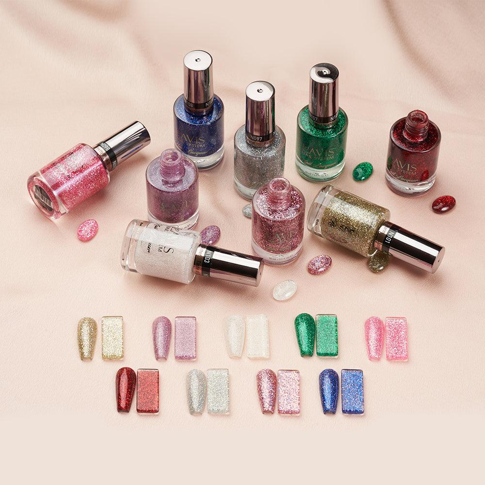9 Lavis Holiday Gel Nail Polish Collection - SUNSET PARTY - 097; 098; 099; 101; 103; 104; 106; 107; 108 - DTK Nail Supply