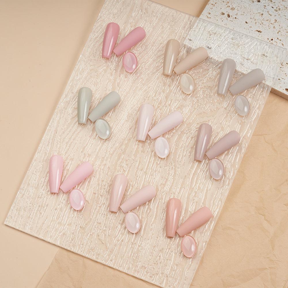 9 Lavis Holiday Gel Nail Polish Collection - THE IT NUDES - 007; 013; 017; 029; 044; 045; 070; 071; 077 - DTK Nail Supply