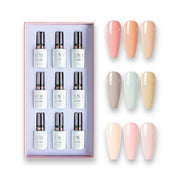 9 Lavis Holiday Gel Nail Polish Collection - THE IT NUDES - 007; 013; 017; 029; 044; 045; 070; 071; 077 - DTK Nail Supply