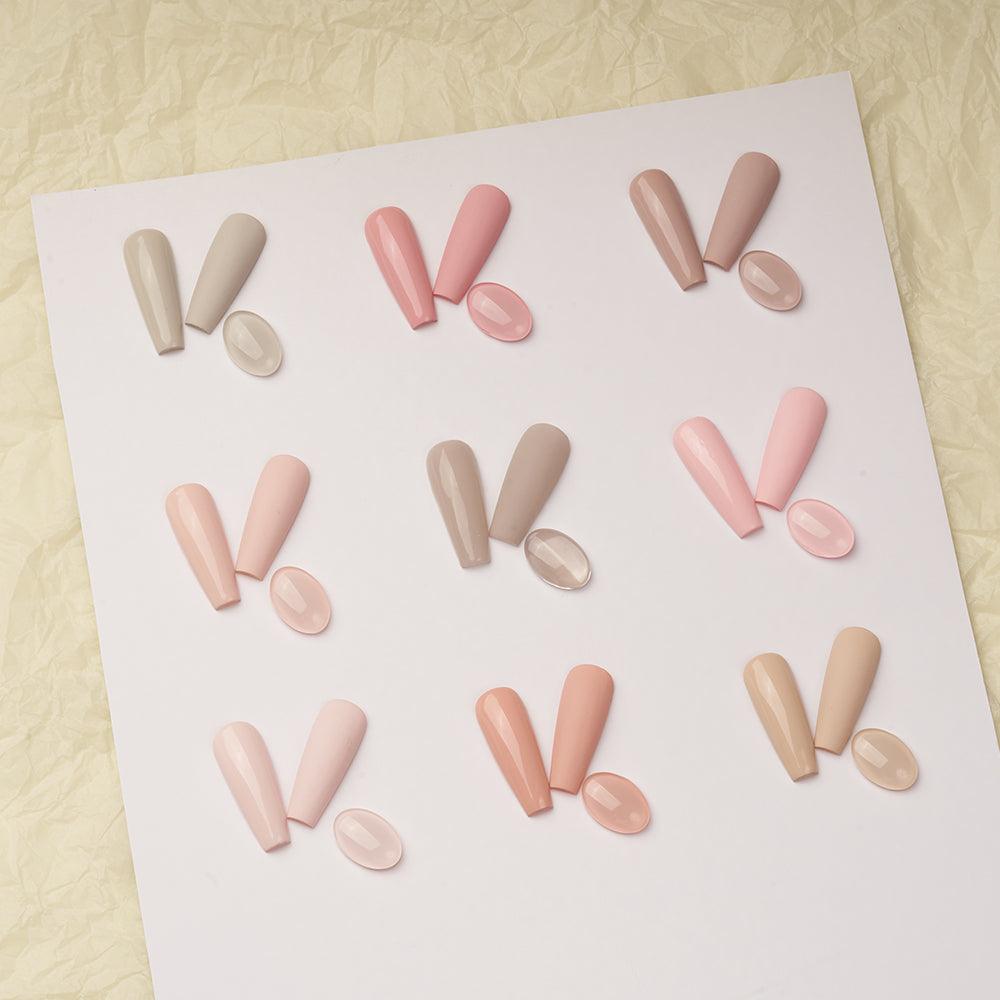 9 Lavis Holiday Gel Nail Polish Collection - THE IT NUDES - 007; 013; 017; 029; 044; 045; 070; 071; 077 - DTK Nail Supply