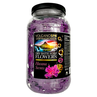  Volcano Spa Dry Bath Soap Flowers 1G - Havanna Secret by La Palm sold by DTK Nail Supply